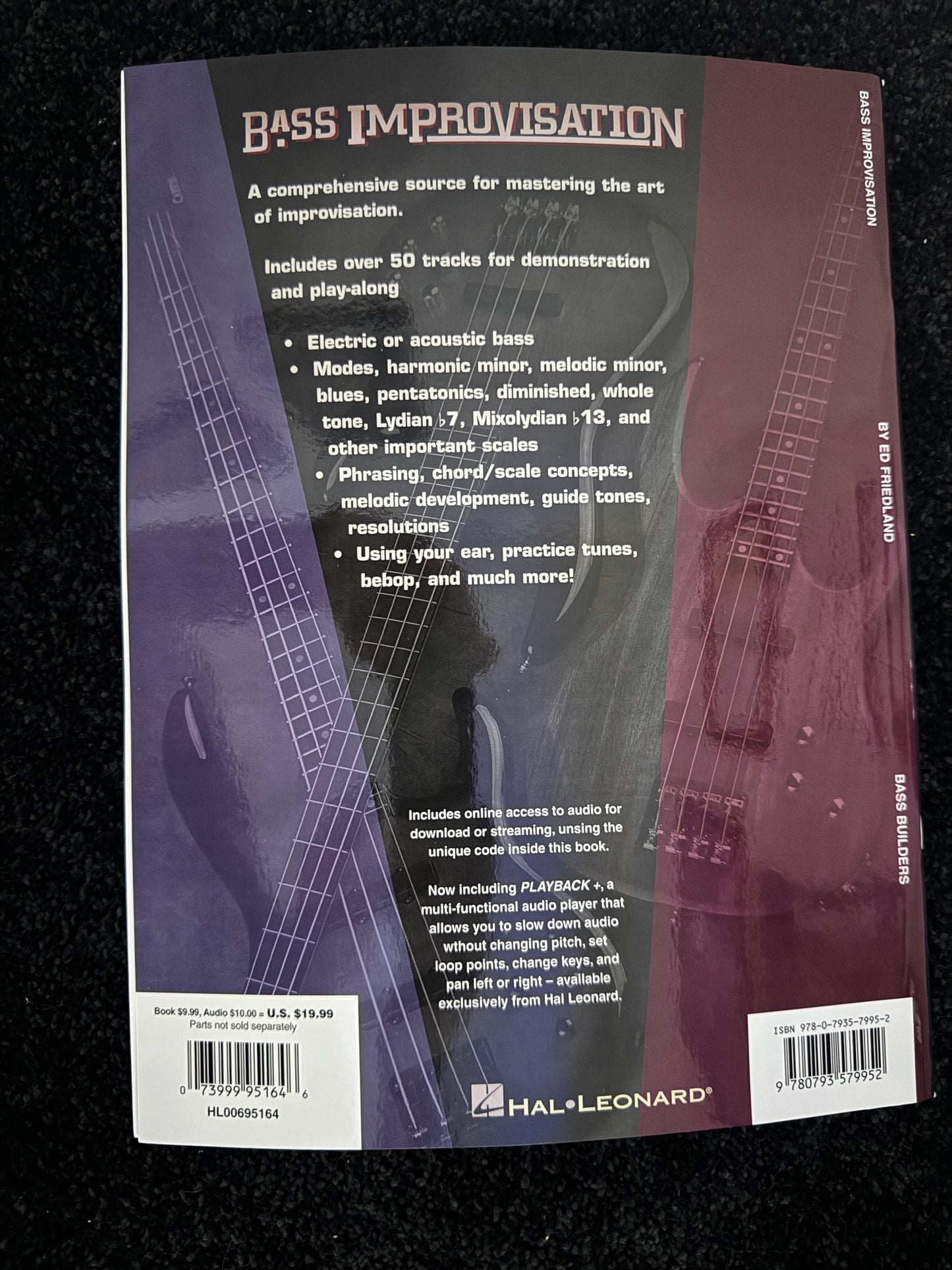 Bass Improvisation: The Complete Guide To Soloing by Ed Friedland