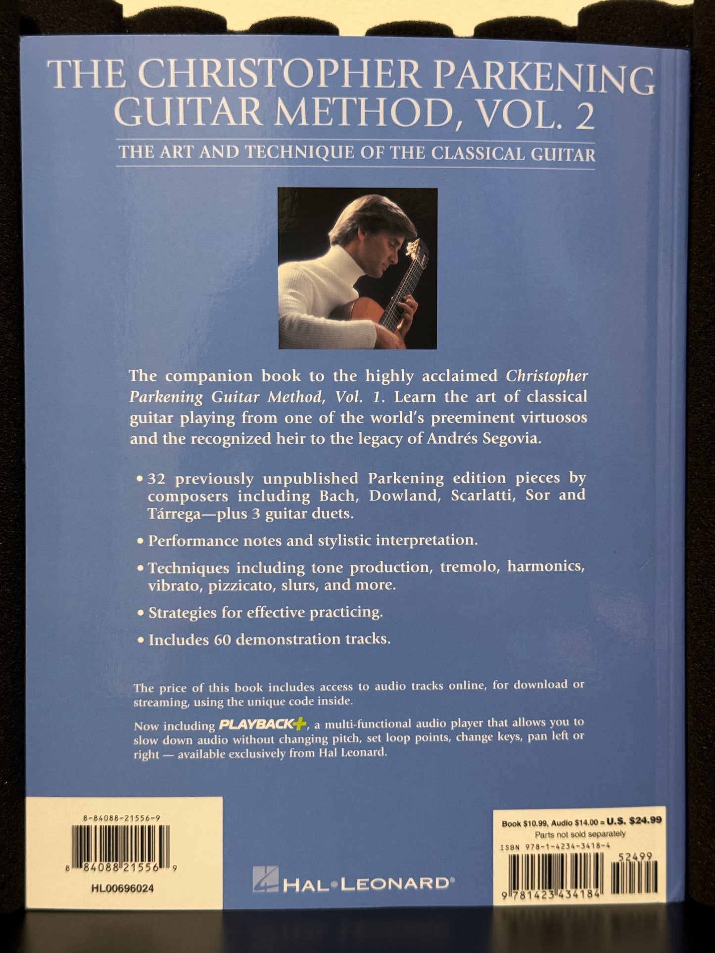 Christopher Parkening Guitar Method Volume Two WITH AUDIO ACCESS