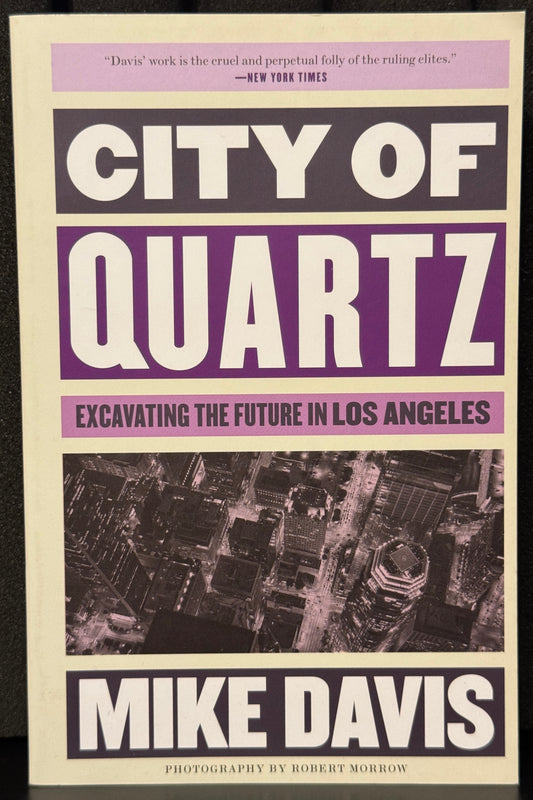 City Of Quartz by Mike Davis, Paperback