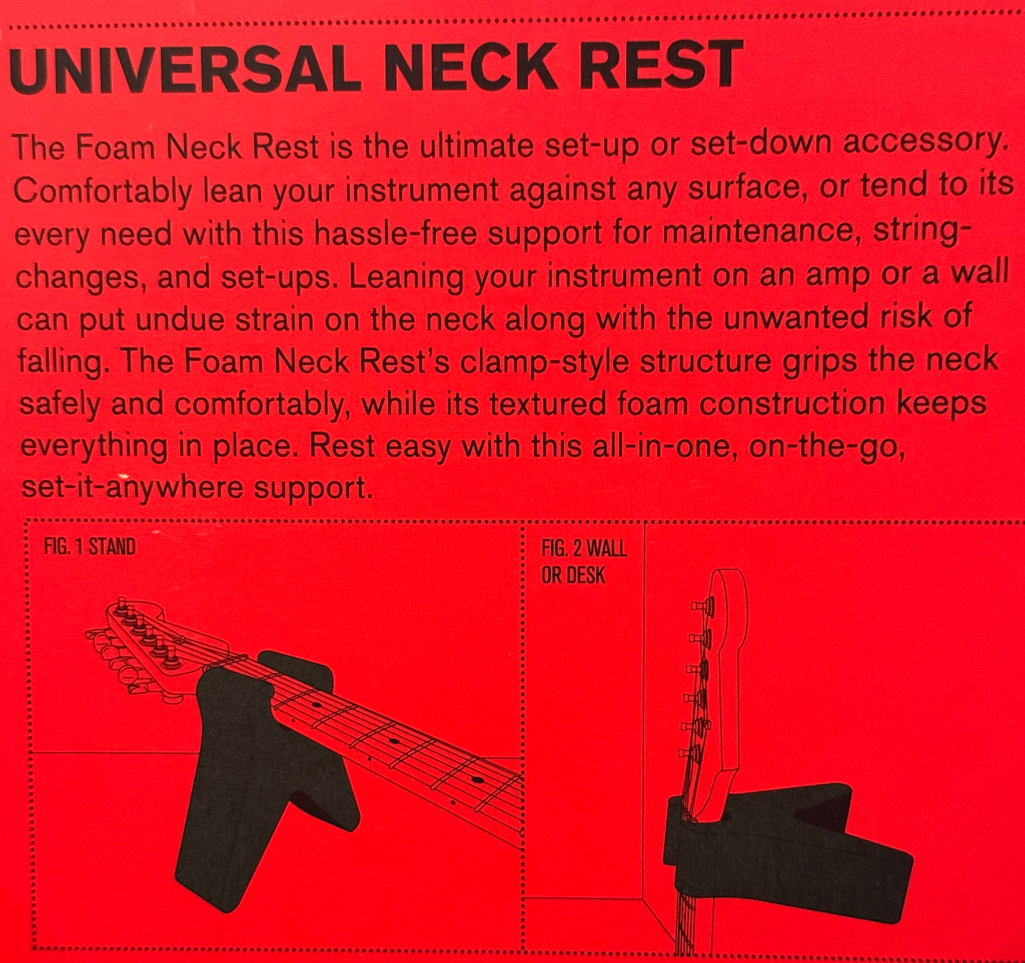 D'Addario Universal Neck Rest PW-UNR-01