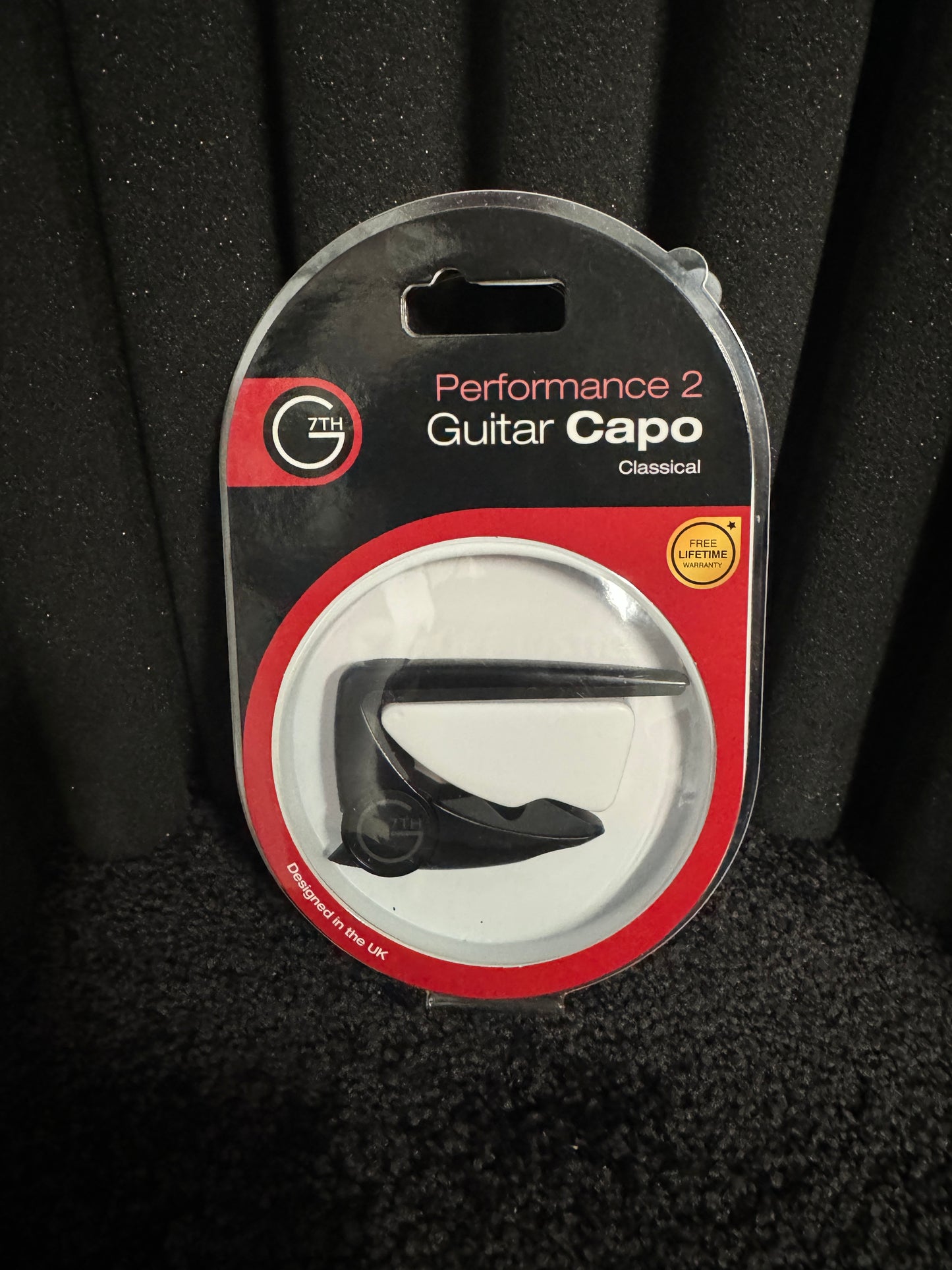 G7th Performance 2 Classical Guitar Capo (BLACK)