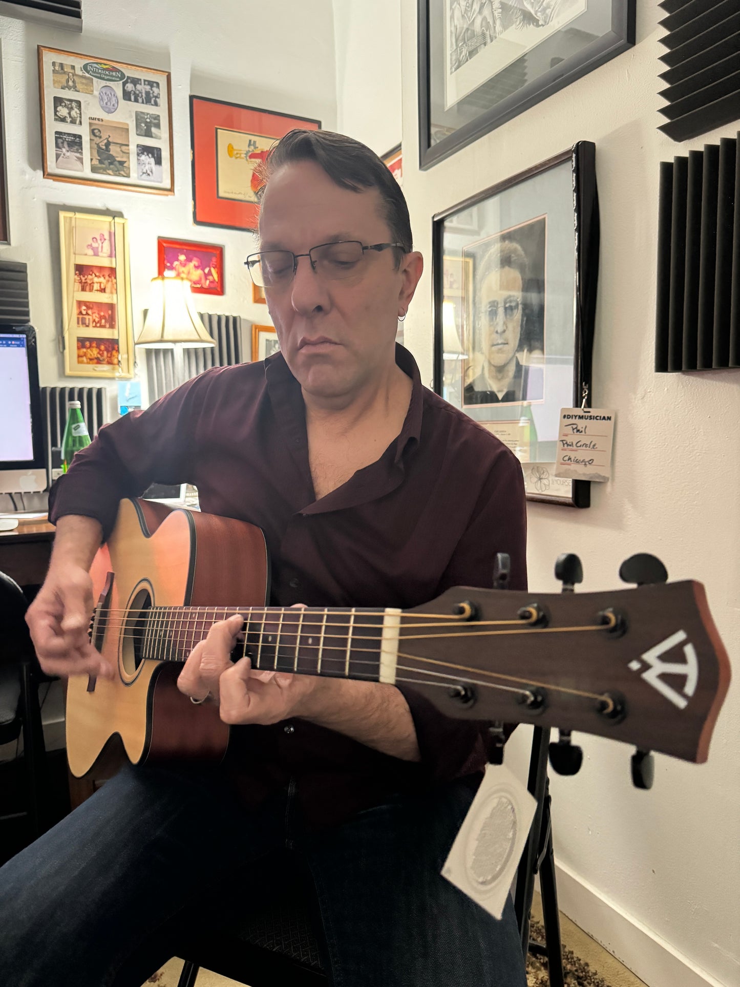Twisted Wood Drifter Series Acoustic Guitar DR-240-CS