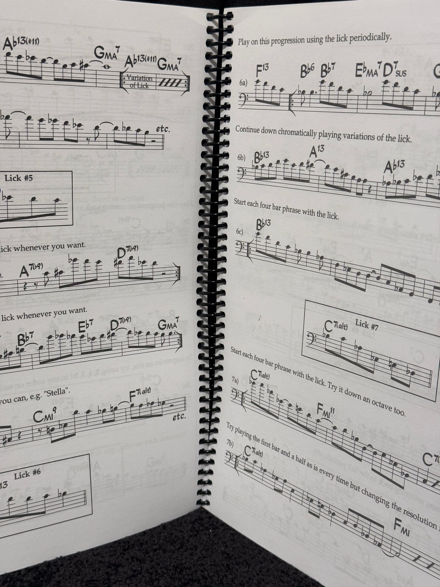 Concepts For Bass Soloing by Chuck Sher & Marc Johnson
