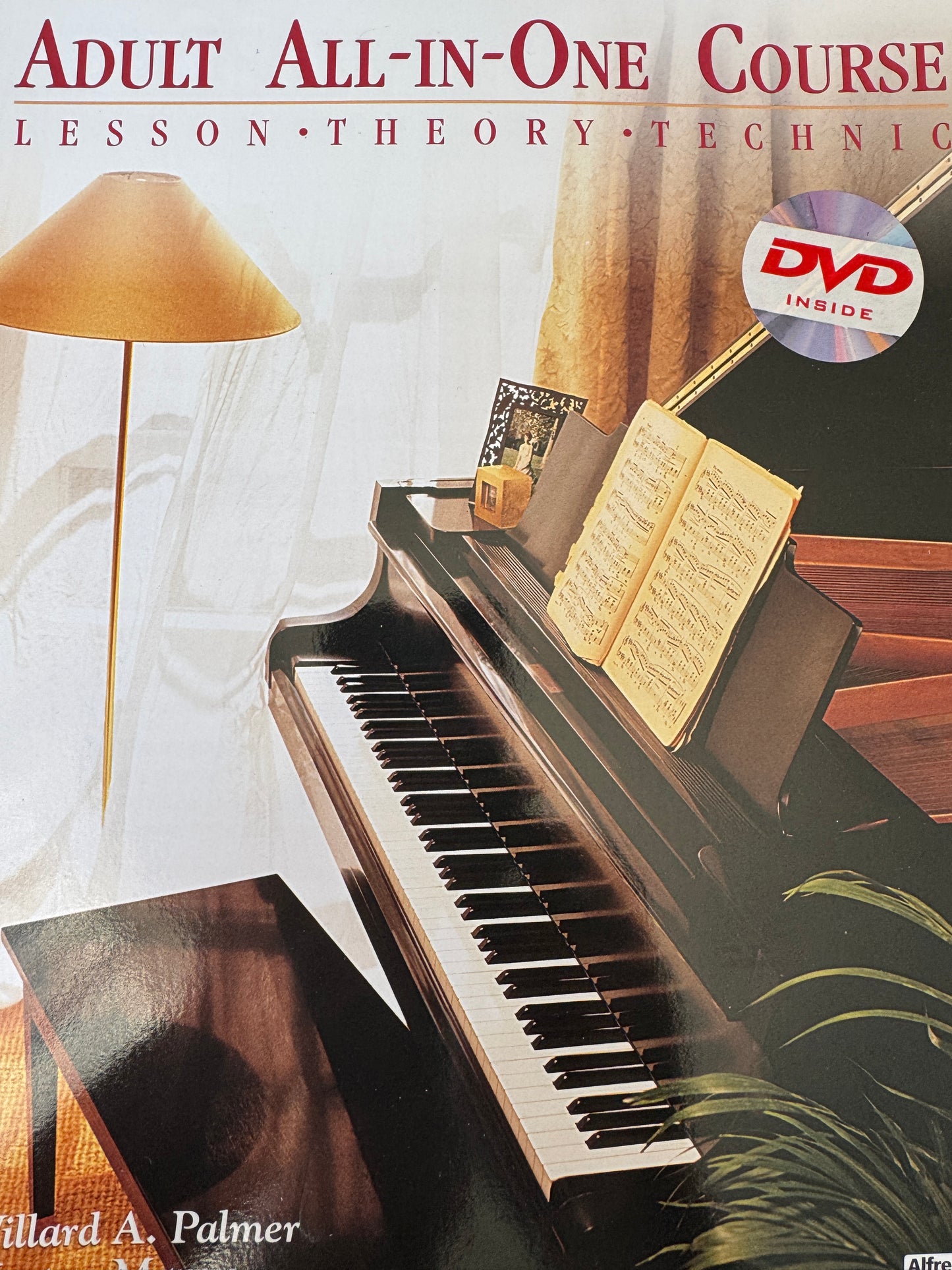 Alfred's Adult All-In-One Piano Method Level One WITH DVD