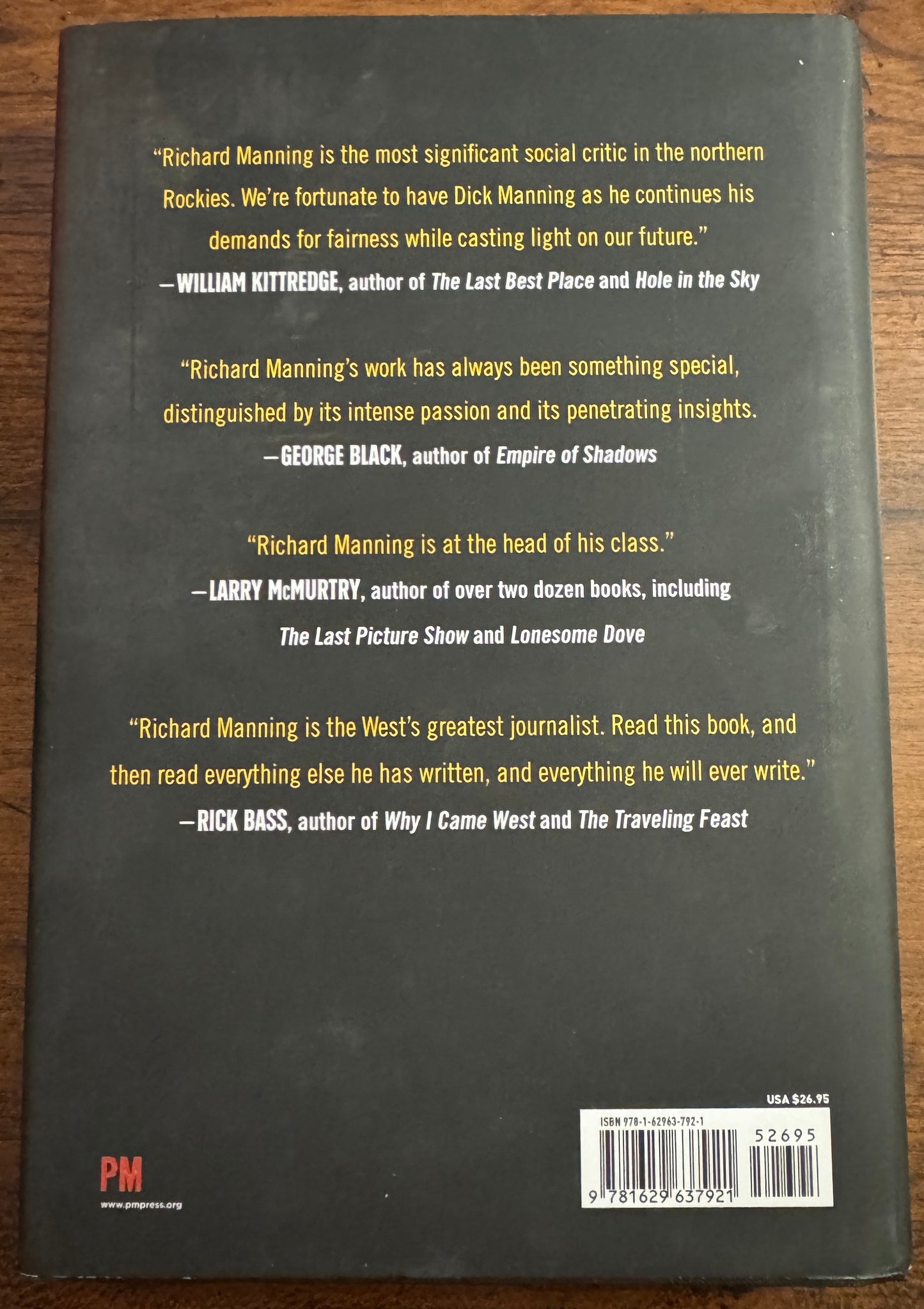 If It Sounds Good, It Is Good by Richard Manning (Hard Cover Book)