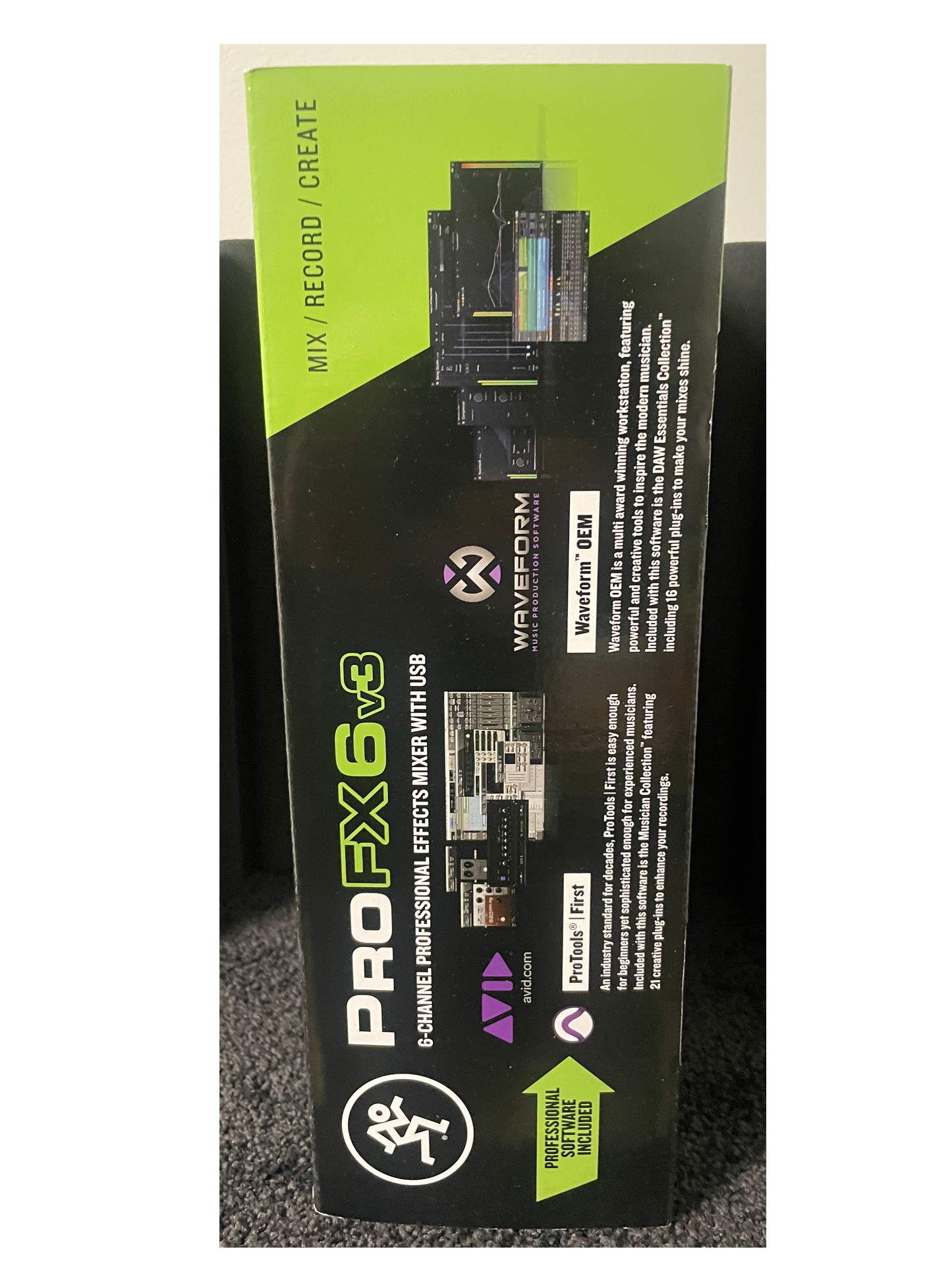 Mackie PROFX6V3 6 Channel Professional Effects Compact Mixer (Interface)