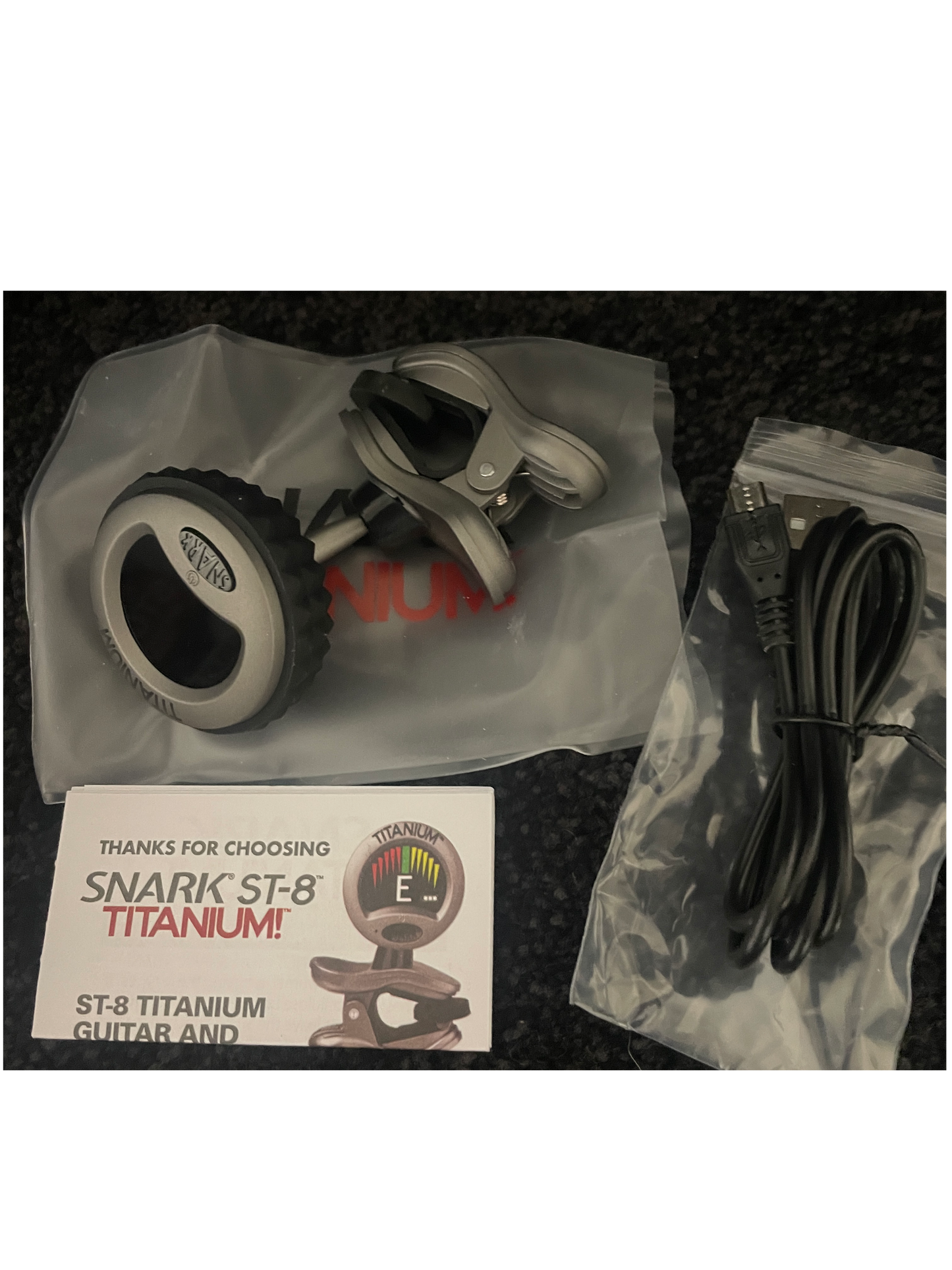 Snark ST-8 Titanium Chromatic All-instrument Clip-On Tuner