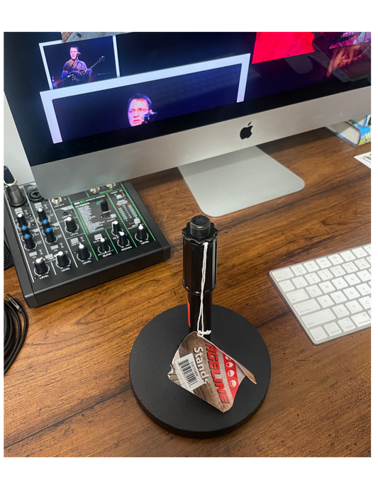 STAGELINE Desk Top Microphone Stand For All Regular Mics