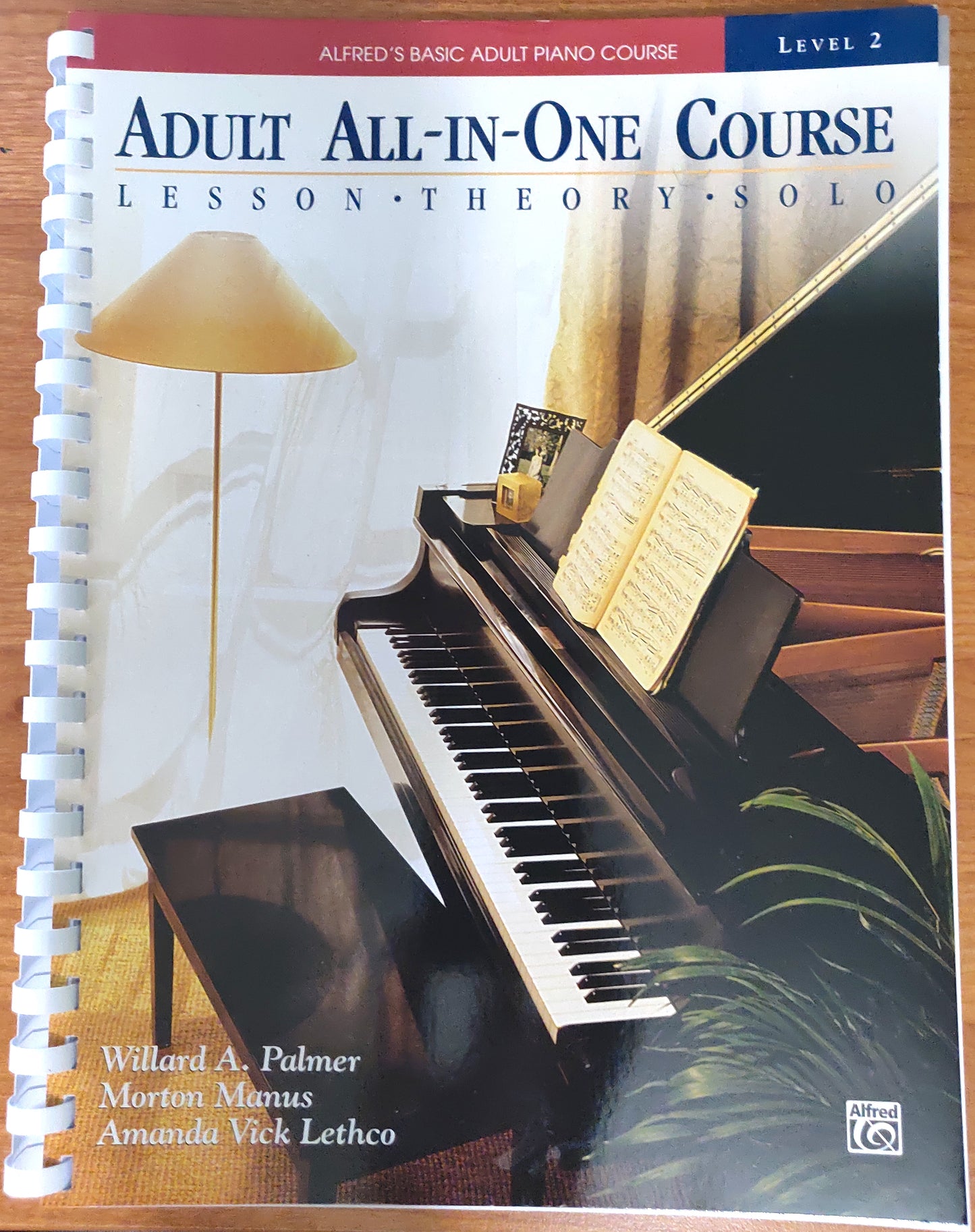 Alfred's Adult All-In-One Piano Method Level Two