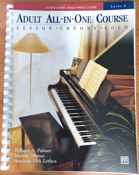 Alfred's Adult All-In-One Piano Method Level Two
