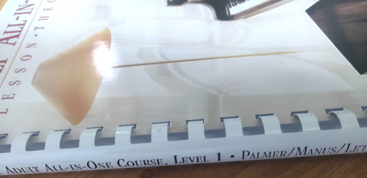 Alfred's Adult All-In-One Piano Method Level One WITH CDs