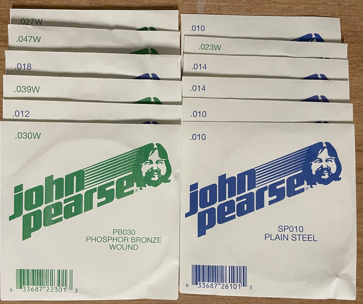 John Pearse 12-String Acoustic Phosphor Bronze Strings