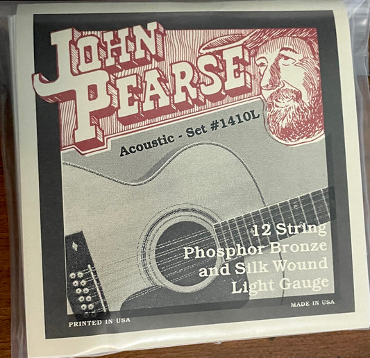 John Pearse Acoustic 12-String Silk & Phosphor Bronze 1410L