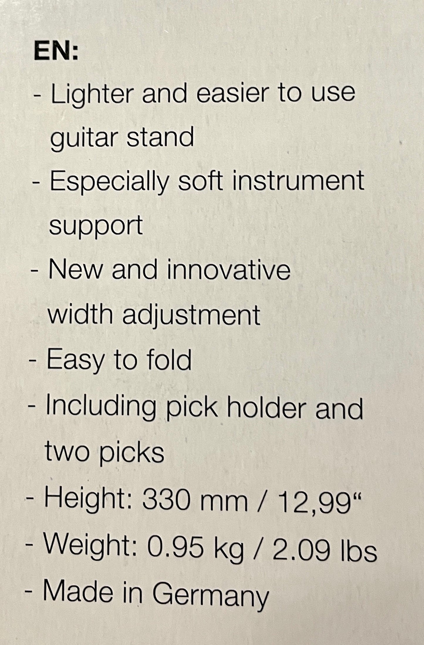 Konig & Meyer Heli 2 17580 Compact Acoustic Guitar Stand