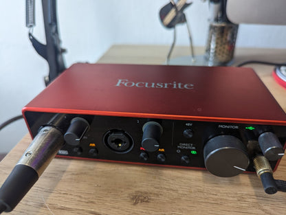 Focusrite Scarlet 2i2 Audio Interface