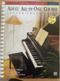Alfred's Adult All-In-One Piano Method Level Two WITH CD