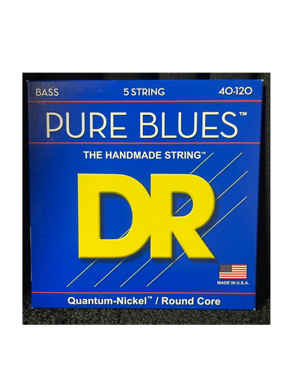 DR Pure Blues BASS GUITAR STRINGS: 5-STRING BASS