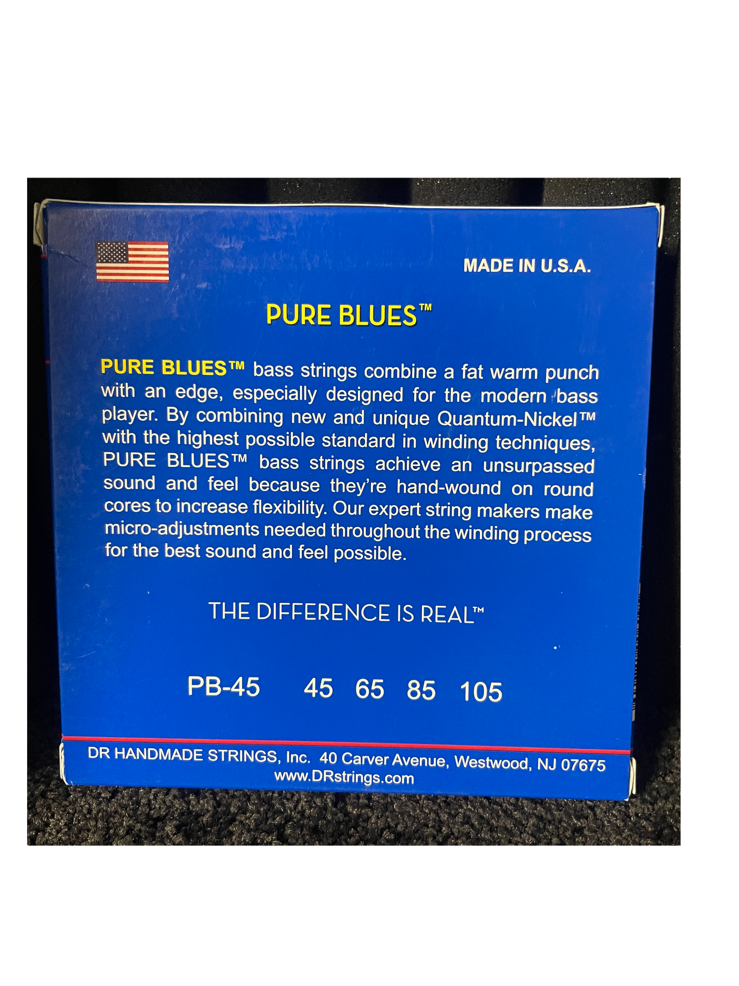 DR Pure Blues 45-105 BASS GUITAR STRINGS
