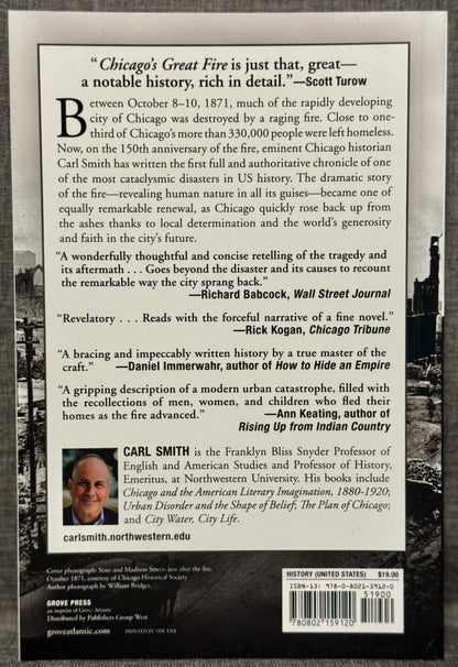 Chicago's Great Fire by Carl Smith