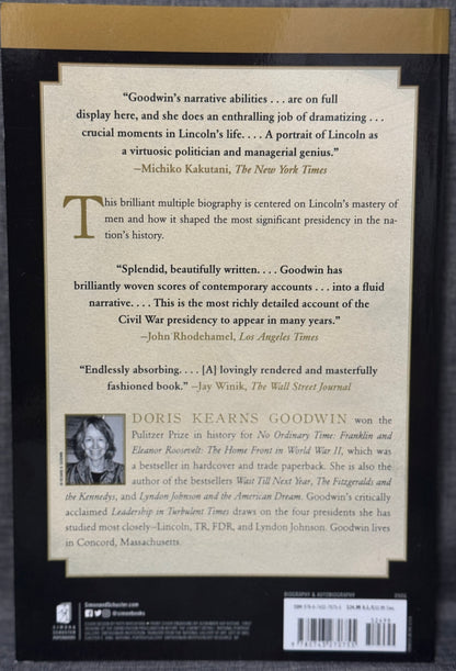 Team Of Rivals by Doris Kearns Goodwin