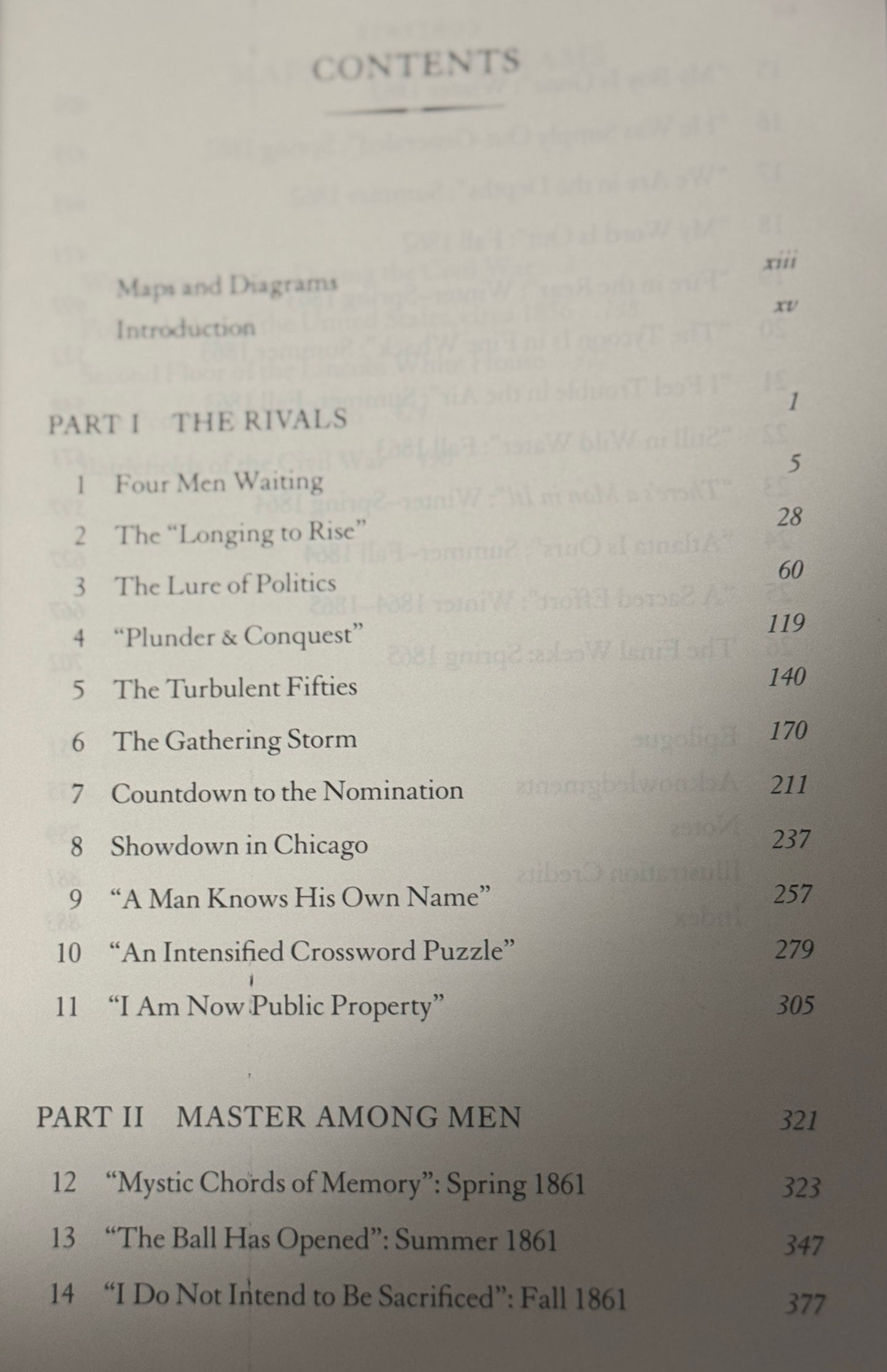 Team Of Rivals by Doris Kearns Goodwin
