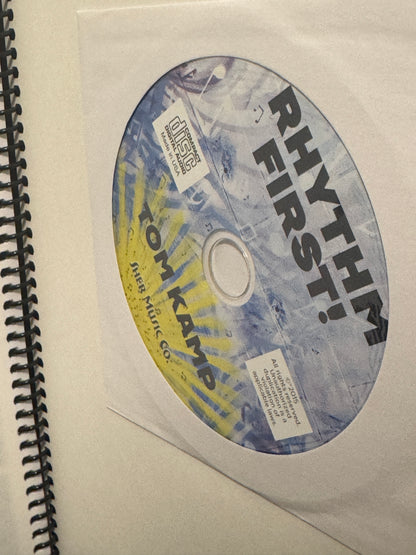Rhythm First!   by Tom Kamp WITH CD