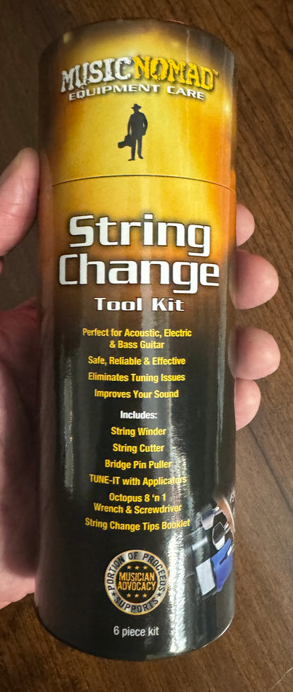 Music Nomad String Change Tool Kit 6pc MN218