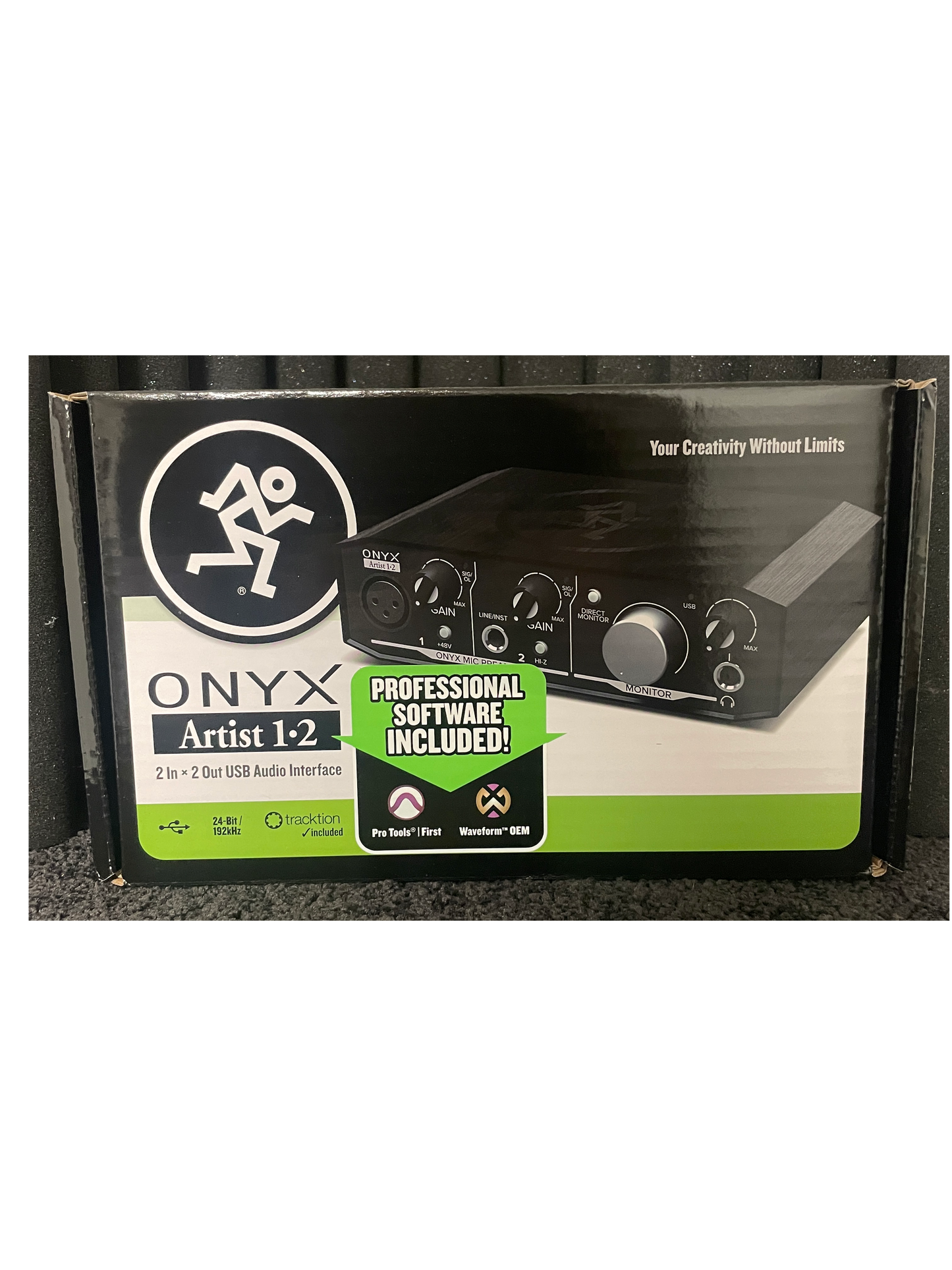 MACKIE ONYX Artist 1•2 USB Audio Interface 2 In x 2 Out