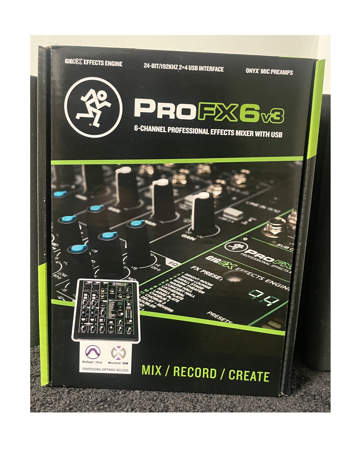 Mackie PROFX6V3 6 Channel Professional Effects Compact Mixer (Interface)