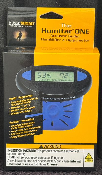 Music Nomad The Humitar ONE Acoustic Guitar Humidifier & Hygrometer MN311