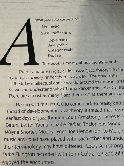 The Jazz Theory Book by Mark Levine