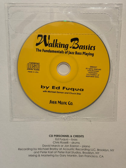 Walking Bassics: Fundamentals Of Jazz Bass Playing WITH CD