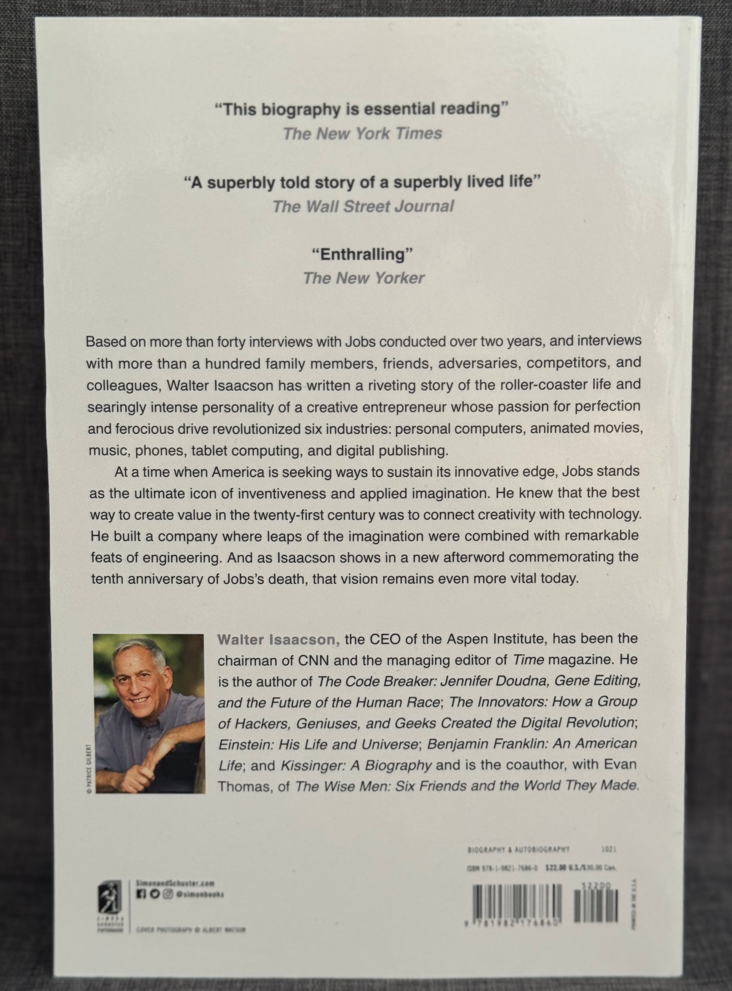 Steve Jobs by Walter Isaacson